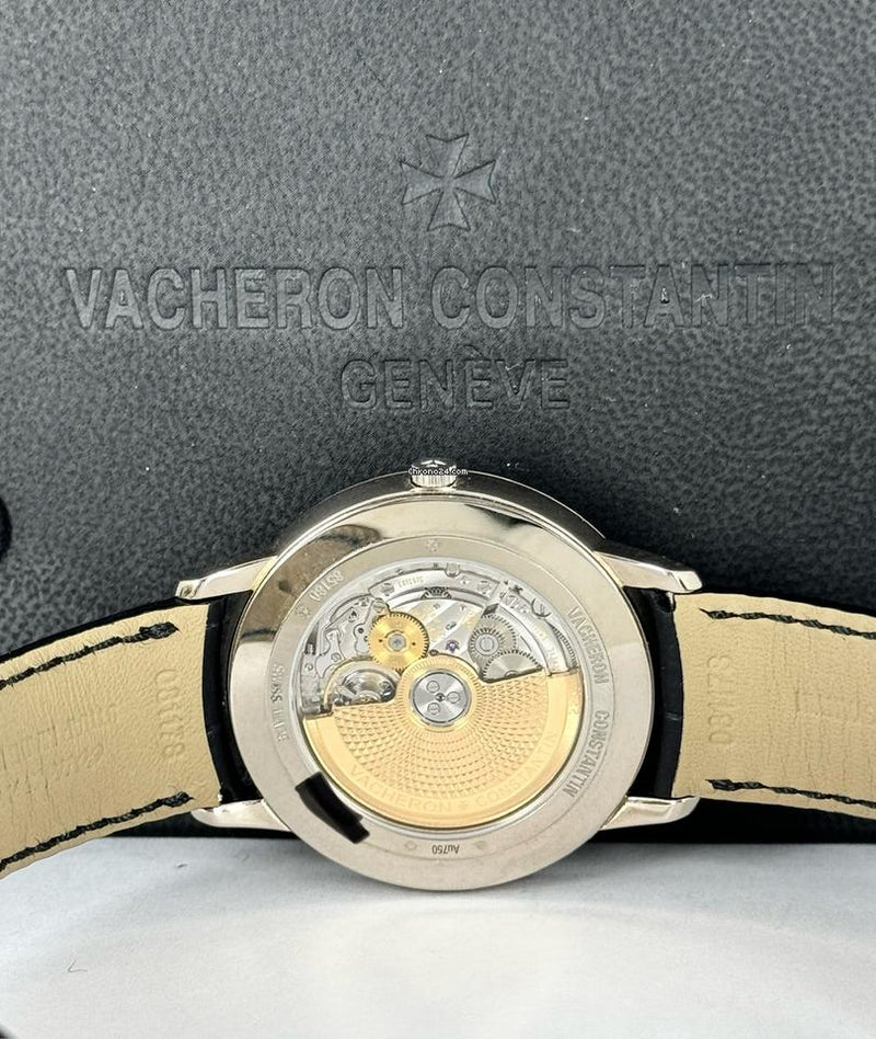 Patrimony Certified Contemporary 18K WG after Full service by VC2024