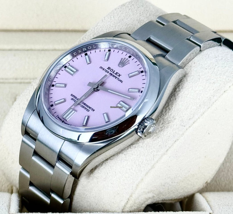 Oyster Perpetual 36 Certified Pink Candy 2022 Like new